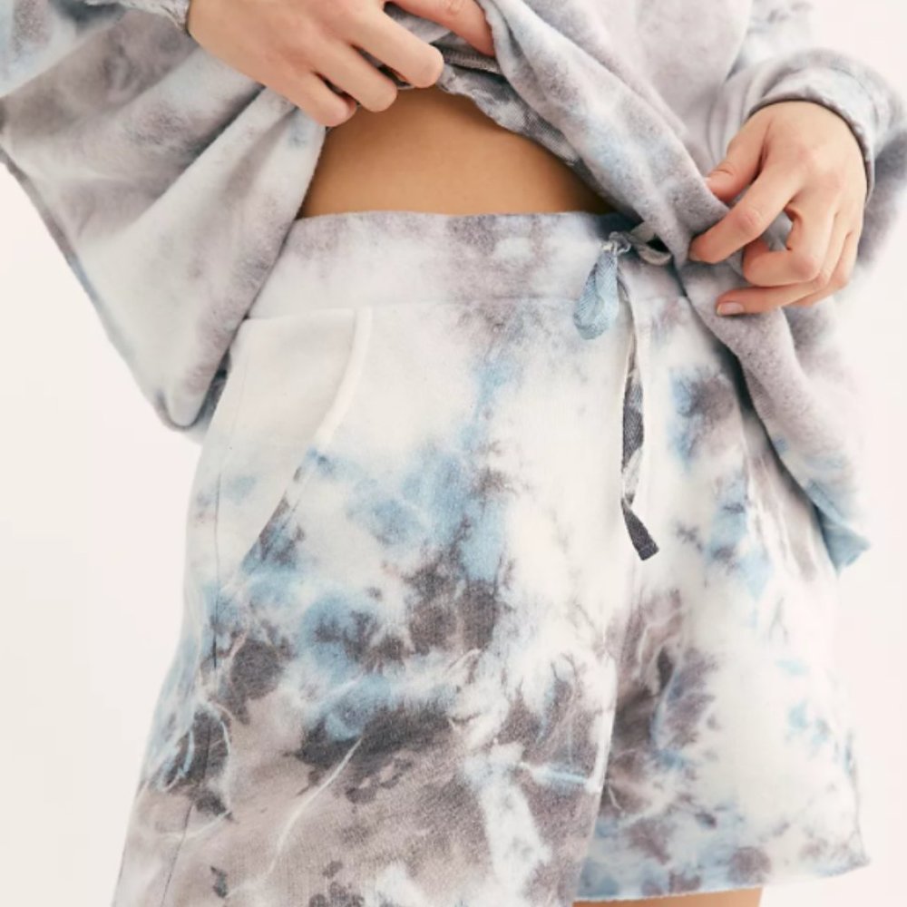 Free People Kelly Washed Set Tie Dye Lounge - Picture 4 of 12